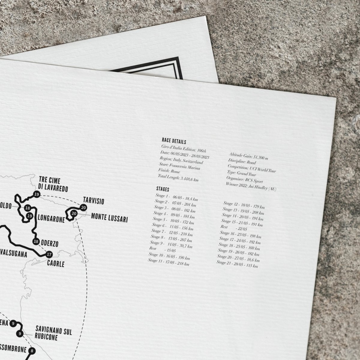 Affiches de Giro d'Italia - 2023 | WIJCK.